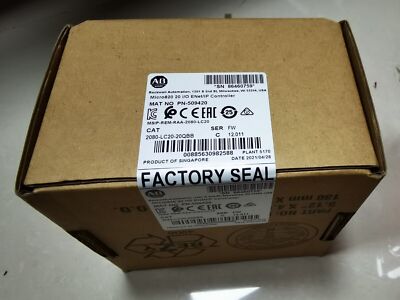 NEW Allen-Bradley 2080-LC20-20QBB Micro820 20 I/O ENet/IP Controller