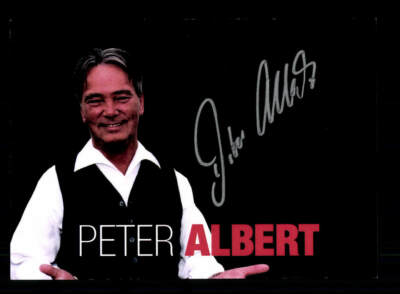 Peter Albert Autogrammkarte Original Signiert ## BC 149626