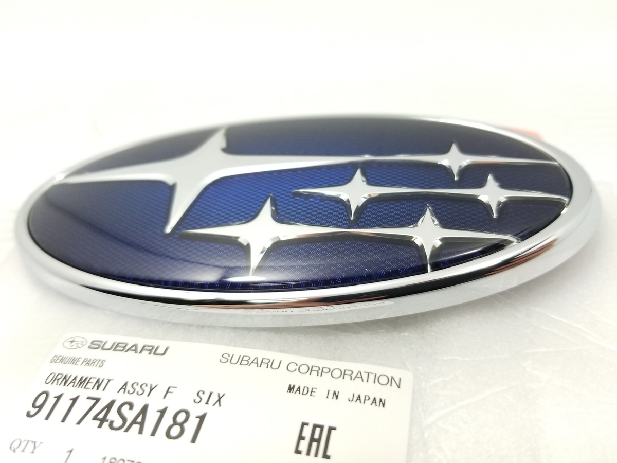 Genuine OEM Subaru 91174SA181 Rear Liftgate Tailgate Emblem Badge