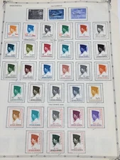 Indonesia Collection On Album Pages Mostly MH, Lots of Sukarno