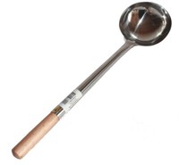 012 SchöPfkelle SchöPflöFfel Suppenkelle Edelstahl Wok Kelle LöFfel 48 Cm Lang