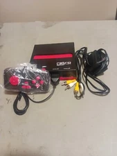 Nintendo NES Retro-Bit RB-NES-1743 Retro Entertainment System Black/Red - Works!