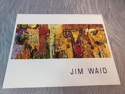 Vtg Jim Ward Reception For The Artist Print