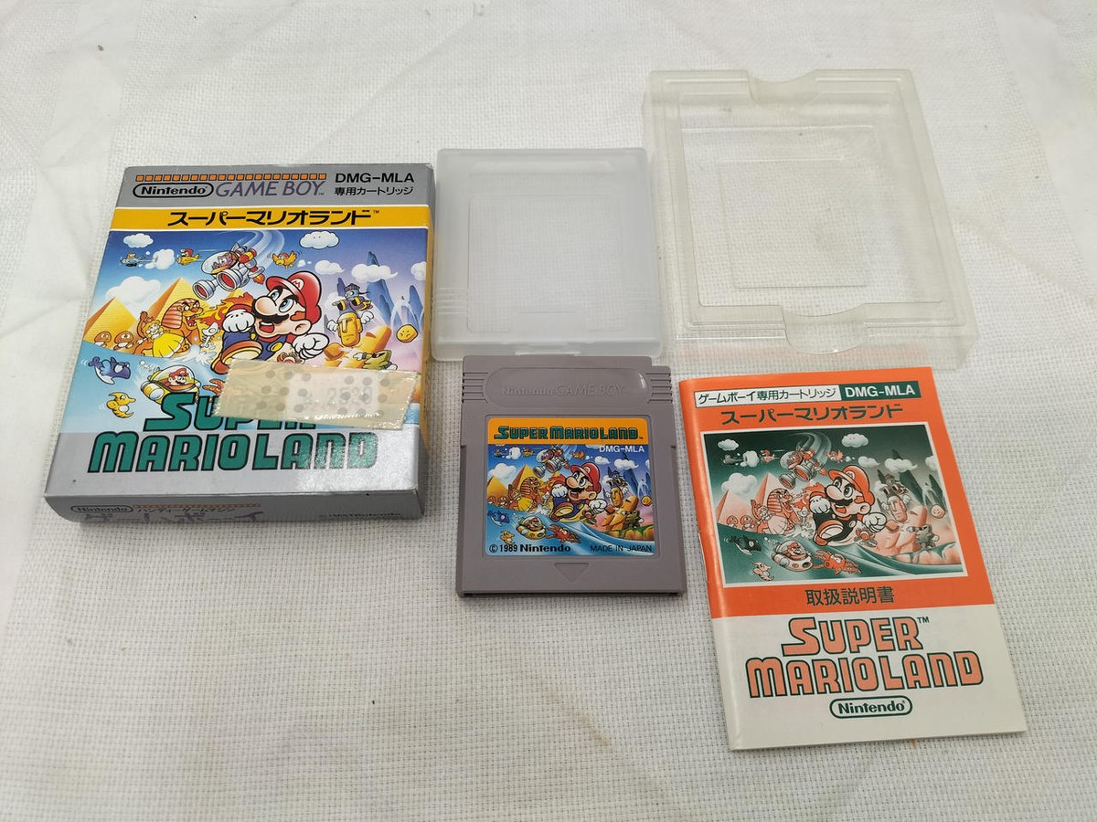 Nintendo Game Boy Software Super Mario Land Japan | eBay