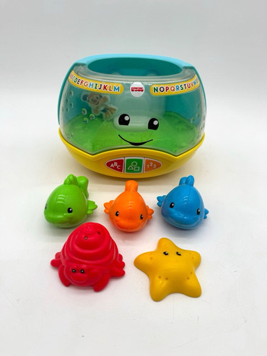 Fisher-Price Baby & Toddler Toy Laugh & Learn Magical Lights Fishbowl SEE VIDEO!