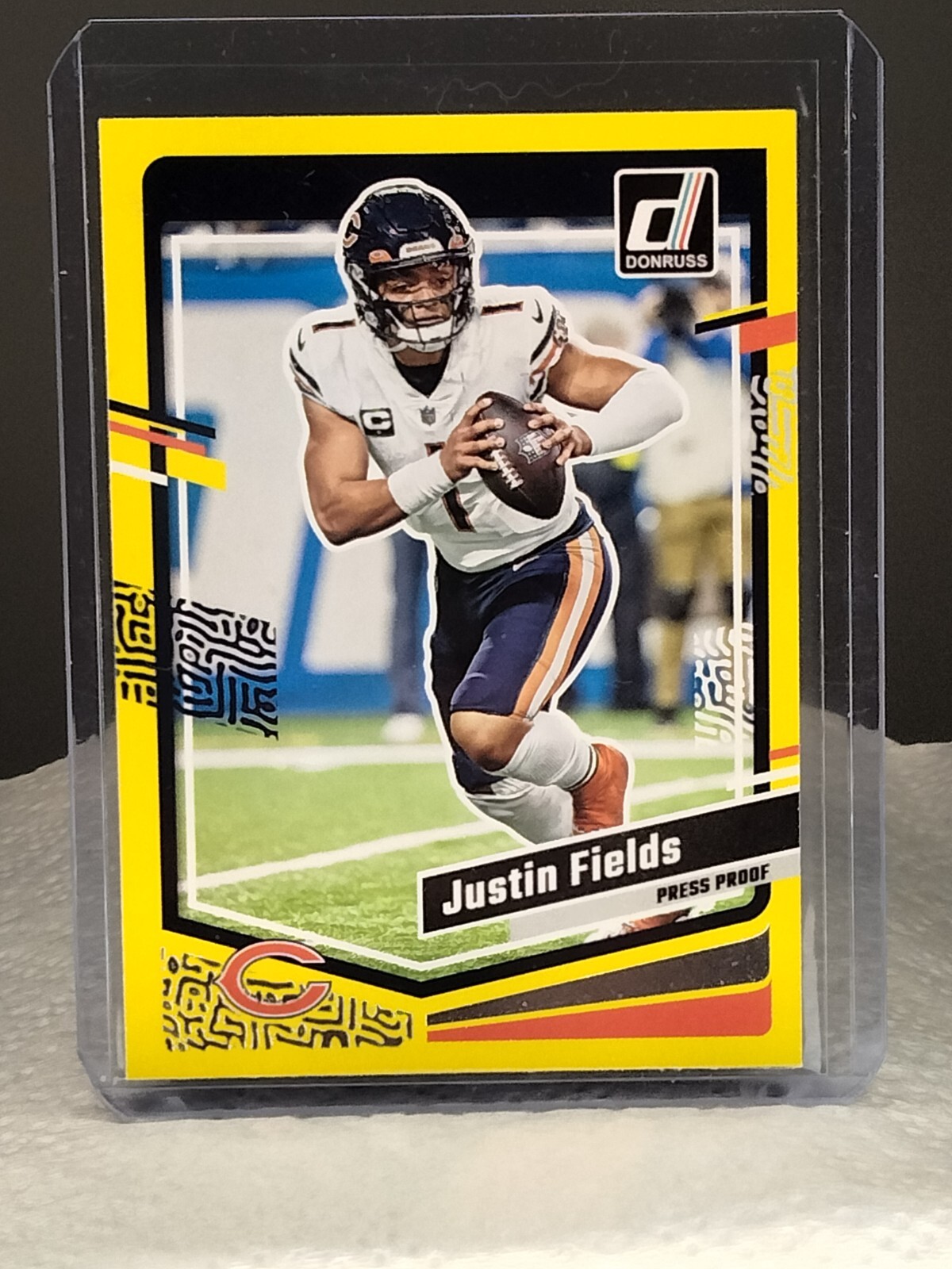 2023 Panini Donruss - Press Proof Yellow #48 Justin Fields