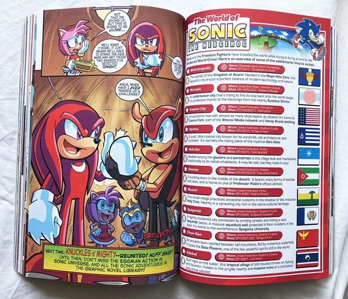 Sonic The Hedgehog Champions Archie Comics Omnibus Issues #268-291 LIMITED PRINT - Afbeelding 8 van 11
