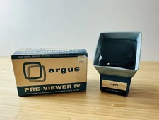 Vintage Argus Pre-viewer Iv 35mm Color/127 Color Slide Viewer in Original Box