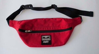 Obey Fanny Waist Bag Red    *z1210p