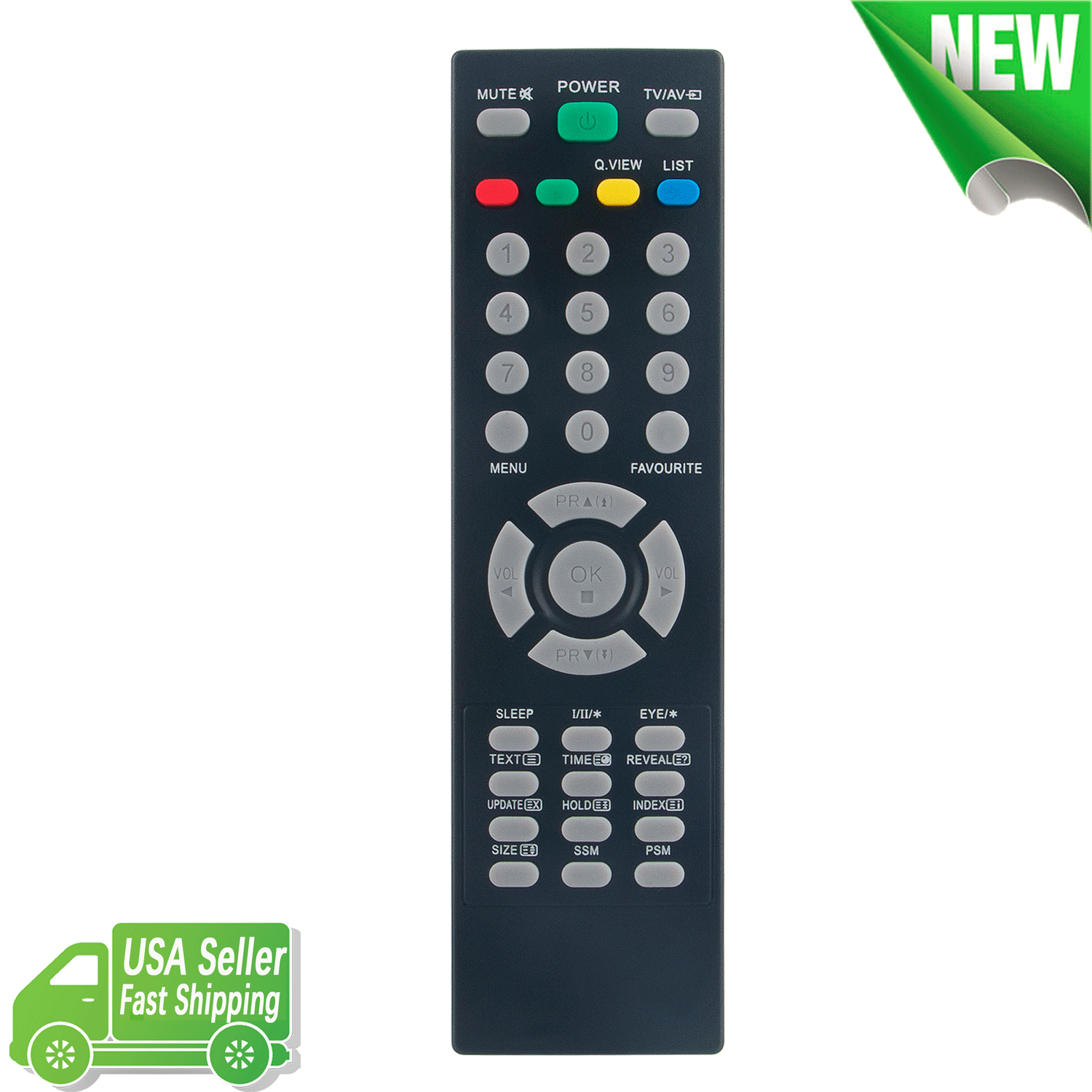 New MKJ37815707 Replaced Remote Control for LG TV 42LV4400-UA 47LV4400 55LV4400