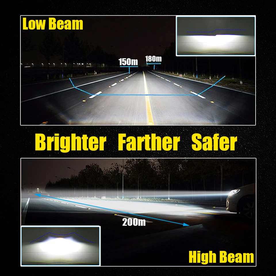 D1S D2S D3S XENON Headlight Bulbs OEM Upgrade Kit 20000Lm 6500K 70W Plug & Play - Image 4 of 4