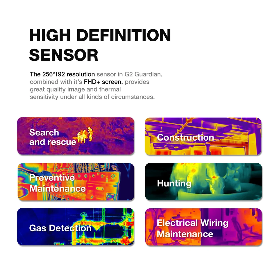 AGM G2 Guardian Rugged Smartphone 12GB+256GB Autofocus Thermal Monocular 500m/yd - Image 2 of 4