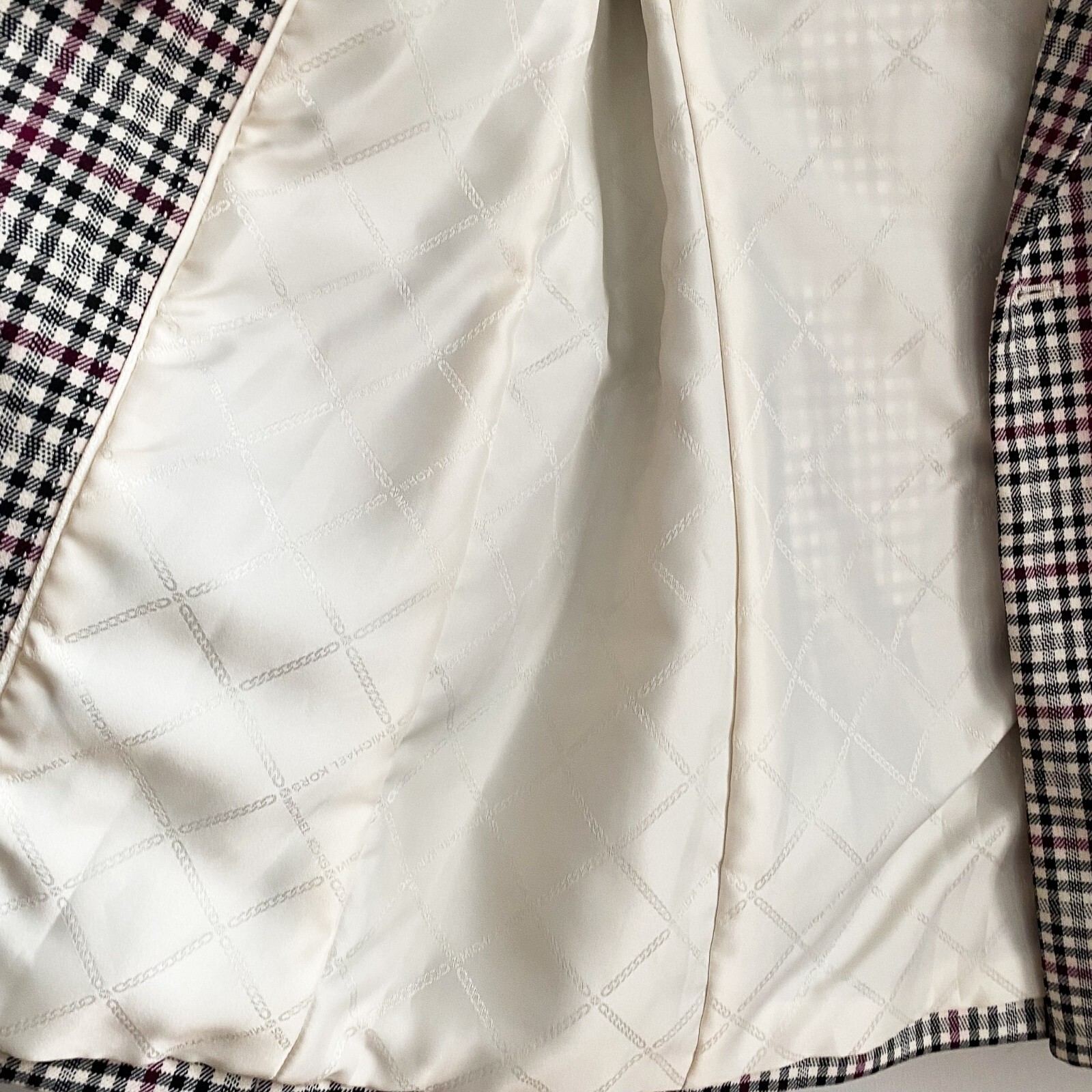 Michael Michael Kors Micro Plaid Structured Doubl… - image 9