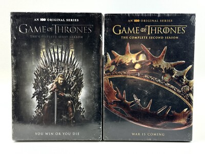 Game of Thrones: The Complete First & Second Season 1 & 2 (DVD) Brand New Sealed