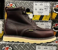 MENS BOTAS D TRABAJO GENUINE LEATHER SOFT TOE LACE UP WORK DURALE BOOTS