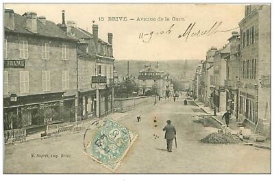 19.BRIVE.n°13.AVENUE Der Gare.coiffeur