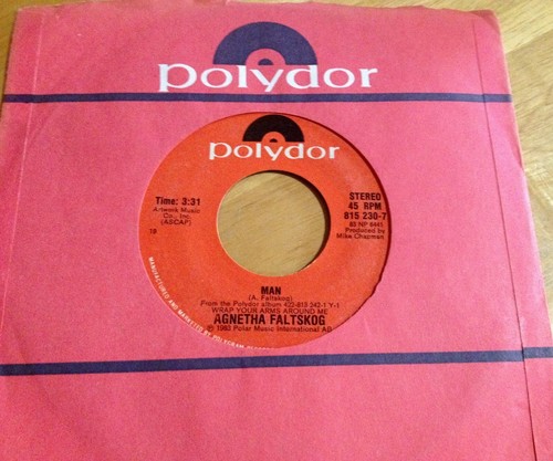 Agnetha Fältskog (of ABBA) 45 Can't Shake Loose / Man - Picture 2 of 2