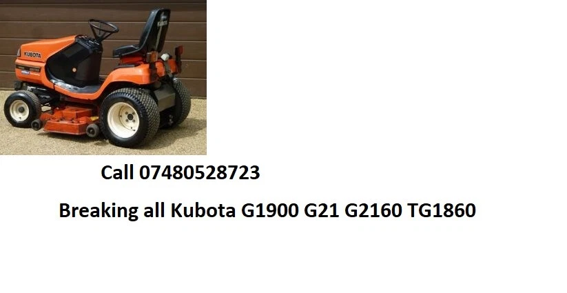 Kubota G21 Rasenmäher Traktor