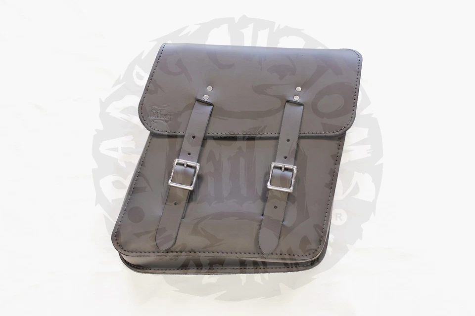 Bolso Solo Triumph Bonneville T100 T120 Lado DERECHO NEGRO -TR01 MALO&G Personalizado Foto 2 de 4