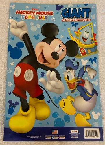 Mickey Mouse Fun House GIANT Coloring & Activity Book | eBay