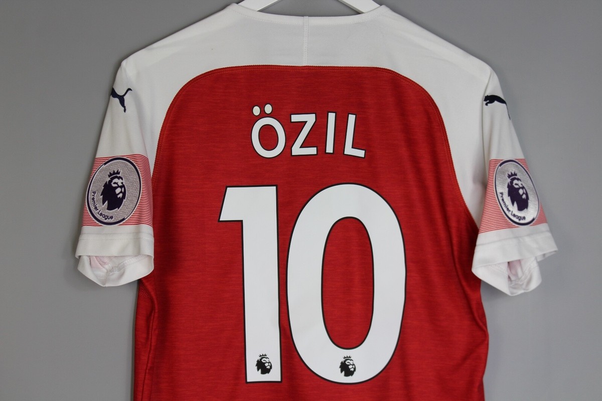 アーセナルÖzil 10番ユニフォーム/18-19/ プレミアパッチ付 アーセナルÖzil 10番ユニフォーム/18-19/ プレミアパッチ付