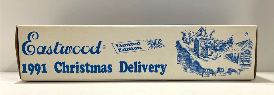 ERTL Иствуд 1991 Рождественская Доставка Трактор Прицеп Ограниченный Банк НЕРАСПЕЧАТАННАЯ КОРОБКА - Изображение 2 из 4