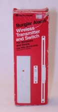 New VTG Burglar Alarm Wireless Transmitter Switch Safe NOS NIB Works HTF Tested