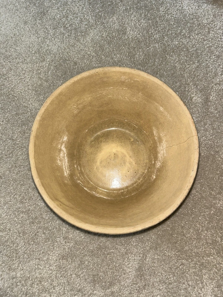 古董碗-花园浇水女孩-发型裂纹 — 第 3/4 张图片