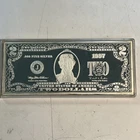 1997 Washington Mint Jefferson $2 Silver Proof Bar 4oz 0.999 Silver *Tarnished*