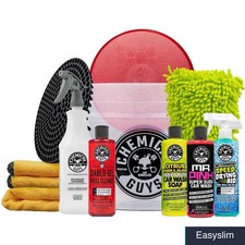 Two-bucket Car Wash Kit With Microfiber Mitts Towels Dirt Trap Soap Two-bucket Car Wash Kit With Microfiber Mitts Towels Dirt Trap Soap