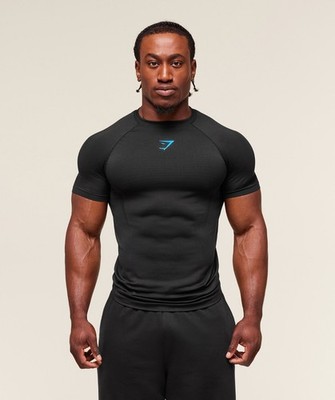 gymshark onyx5.0 Gymshark Onyx 5.0 Seamless long sleeve Blue Onyx Grey