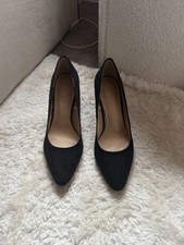 H&M Black Block Heels Size 6.5