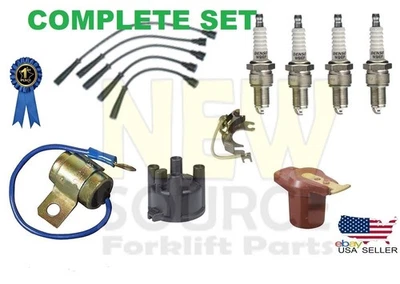 19101-76001-71 CAP TOYOTA 4P FORKLIFT COMPLETE TUNE UP DENSO SPARK PLUG W9-EP