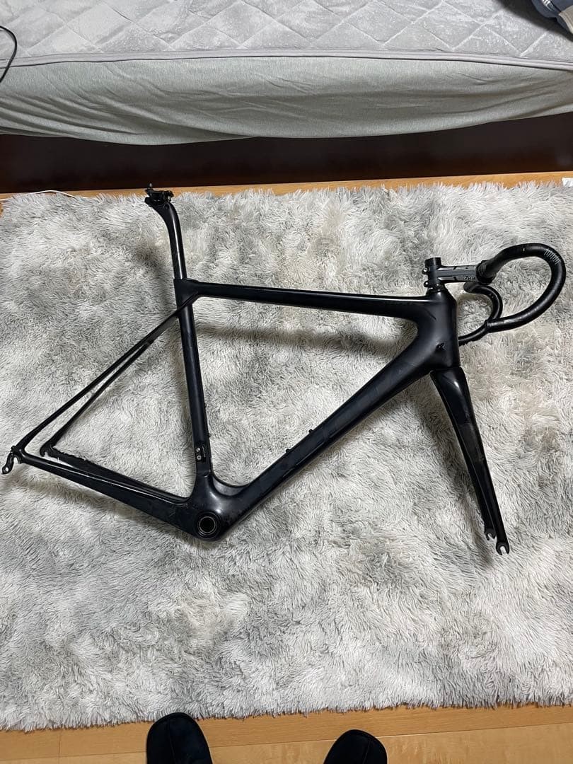 KUOTA KHAN Freme Set Carbon Road Frame L Size USED | eBay