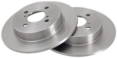 2x Bremsscheibe A.B.S. 17705 für SUZUKI IGNIS 1 FH HV51 HX51 RG413 4WD Sport