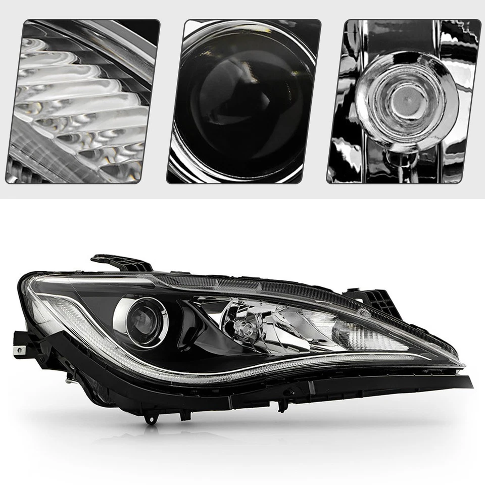 LED DRL Halogen Projector Headlight For 2017-2020 Chrysler Pacifica Pair LH+RH Foto 4 de 4