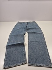 Calvin Klein Jeans Easy Fit Jeans Mens 38x34 Blue Double Stonewash Straight Leg