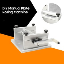 Manual Plate Rolling Machine Soft Metal Sheet Soft Metal Tube Roller Hand Tools