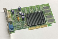 128MB Dell 9Y452 / MSI 8911 VER: 330 nVidia GeForce FX5200 AGP Graphics Card