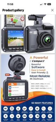 rove r2-4k dash cam BRAND NEW sealed unopened