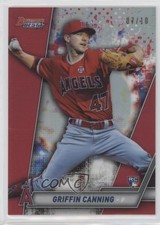 2019 Bowman's Best Red Refractor 7/10 Griffin Canning #63 9bv
