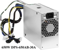 New 650W DPS-650AB-30A Power Supply Fors HP Z2 G4 Z1 G5 800 G3 G4 G5 TE01 TG01