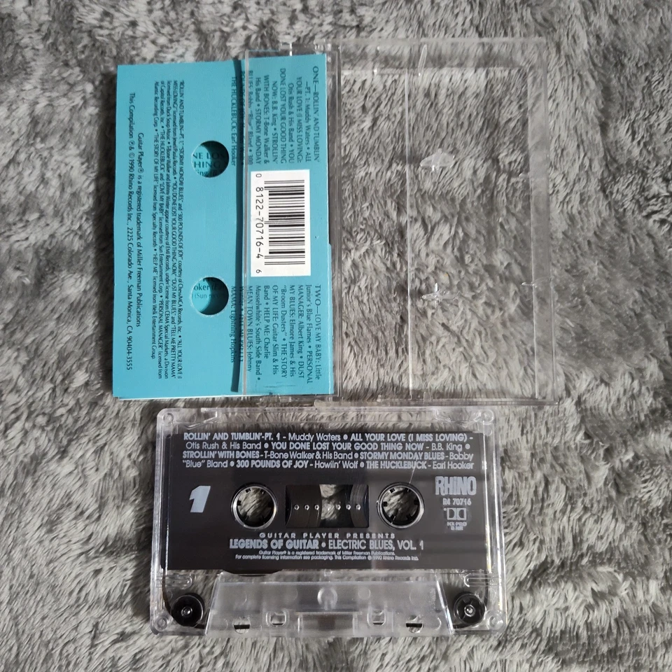 Guitar Player Presents Legends of Guitar:  Electric Blues, Vol. 1 CASSETTE EX - Image 3 of 3