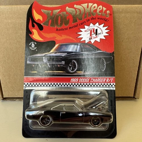 Hot Wheels 2021 Redline Club RLC 69 Dodge Charger RT Black new