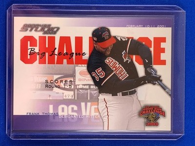 2003 Donruss Studio Frank Thomas Big League Challenge Insert Serial #358/400