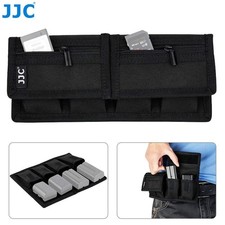 Universal Padded Camera Battery Storage Pouch Case for Multiple Sizes 2 Pack