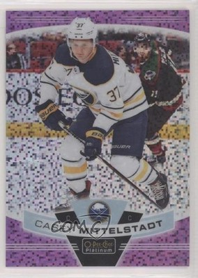 2019-20 O-Pee-Chee Platinum Violet Pixels 313/399 Casey Mittelstadt #96 aw2