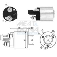 Meat & Doria Magnetschalter Starter FüR VW Golf IV 1J1 1.6 1.9 TDI 1J5 9N_ 1.4
