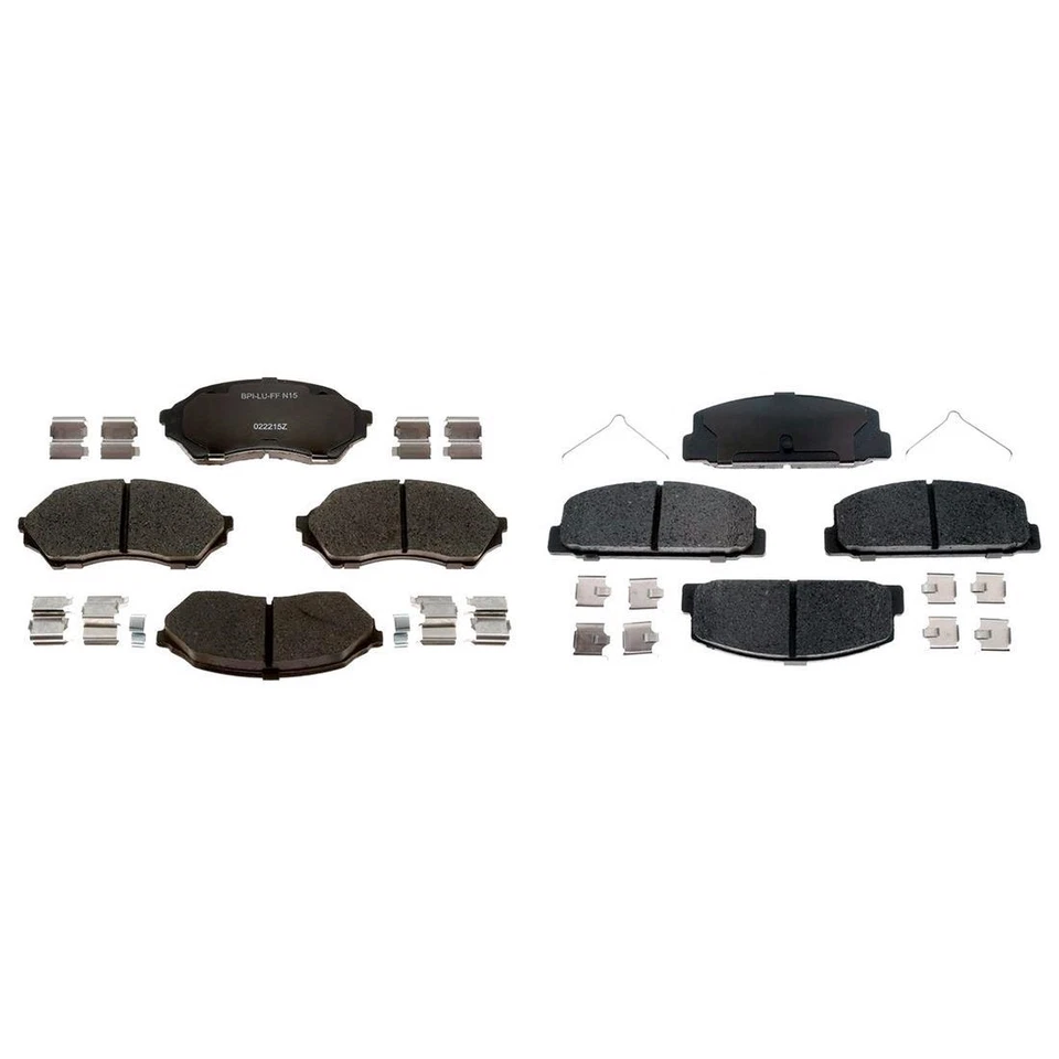 For 2003 Mazda Protege Front & Rear R-Line Ceramic Brake Pads - Raybestos - Image 4 of 4