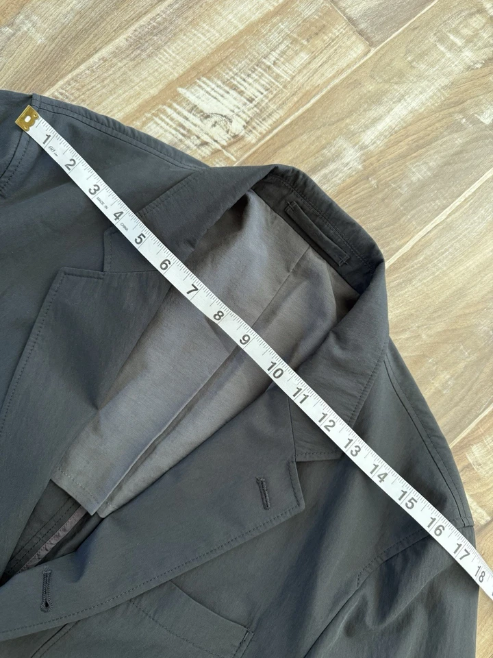 Beams Plus Jacket 3B Blazer XL 42 Gray Grey Sport Coat Japan Travel - Image 3 of 4